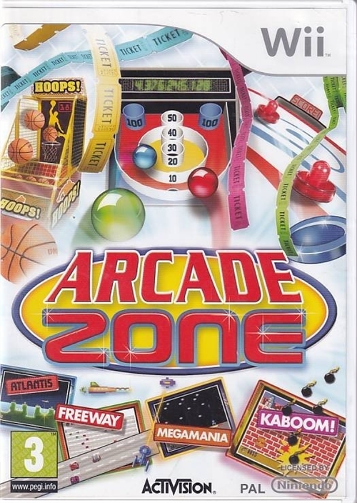 Arcade Zone - Nintendo Wii (B Grade) (Used) 